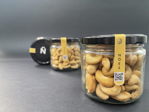 Nuez de la india sin sal, producto individual Nöez