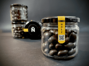 Almendras con manto de chocolate (Zero)